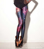 New Black White Striped Vertical Printed Leggings Gothic Creative Fitness Women Punk Shape Slim Sexy Popular Pants BL-229