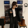 Blazer Coats For Women Jacket Ladies Office 2023 Spring Autumn Korean Oversized White Casual Suits Female Clothing
