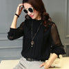 New Blusas Mujer Moda 2019 Winter Autumn Blouses Shirts Work Wear Office Tops Women Shirts Long Sleeve Chiffon Blouse Womens Top