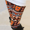 New Brand Women Warm Winter Knit Snowflake Leggings Xmas Stretch Pants Printing Nine Pants