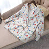 Casual Loose Print Blazer For Women Notched Long Sleeve Korean Straight Blazers Female 2022 Spring Autumn Clothing