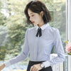 Elegant Business Skirt Suit Women Autumn Formal Long Sleeve Slim Career Blazer And Skirt Office Ladies Plus Size s-4xl