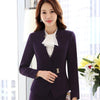 New Elegant women clothes business blazer winter formal fashion slim long sleeve jacket office ladies plus size work wear coat