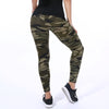 New Fashion 2022 Camouflage Printing Elasticity Leggings Green/Blue/Gray Camouflage Fitness Pant Legins Casual Legging For Women