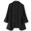 Business Interview Striped Suits Women Work Office Ladies Full Sleeve Spring And Autumn Casual Blazers