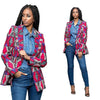New Fashion Cape Coats Solid Cloak  Blazer Jackets Popular Cape Blazers Personality African national print Women Suit Jackets