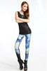 New Fashion Corpse Bride Cartoon Print Leggings Summer Style Slim Casual Gothic Interest Fitness Women Sexy Pants BL-150