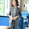 Design Women Suit Slim Long Sleeve Blazer With Skirt Two Pieces Set Office Lady Plus Size Work Wear