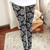 New Fashion Legging Digital Slim Sexy Black White Stripes Leggins Women Leggings Casual Sportwear Floral Printed Legging Female