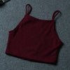 New Fashion Women Clothes Tops Vest Crop Top Camis Summer Casual Women Sexy Sleeveless Camis