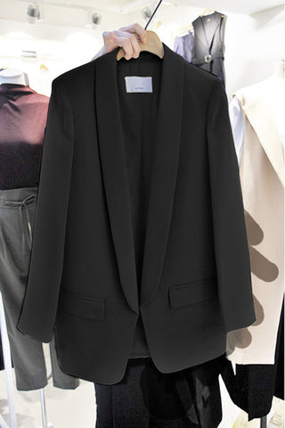 New Fashion Women Solid Blazer Females Casual Suit Womens  Slim Jacket Female Top Coat Cape Ladies Korean Style