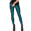 New Fashion Women Trousers Digital Print Women Mermaid Fish Scale Leggings 3D Digital Print 2022