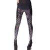 New Fashion Women Trousers Digital Print Women Mermaid Fish Scale Leggings 3D Digital Print 2022