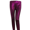 New Fashion Women Trousers Digital Print Women Mermaid Fish Scale Leggings 3D Digital Print 2022