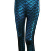 New Fashion Women Trousers Digital Print Women Mermaid Fish Scale Leggings 3D Digital Print 2022