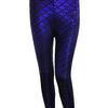 New Fashion Women Trousers Digital Print Women Mermaid Fish Scale Leggings 3D Digital Print 2022