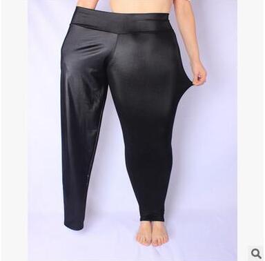 New Faux Leather Leggings Sexy Fashion High-waist Stretch Material Pencil Women Leggings Sexy Leggings Women Large Size M-5XL