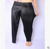 New Faux Leather Leggings Sexy Fashion High-waist Stretch Material Pencil Women Leggings Sexy Leggings Women Large Size M-5XL
