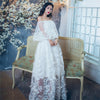 High Quality Explosions Leisure Elegant draped Dresses  Women  lace summer  Casual Shirt Dress