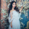 High Quality Explosions Leisure Elegant draped Dresses  Women  lace summer  Casual Shirt Dress