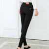 High Stretch Waist Women Elastic Skinny Pencil Jeans Leggins Black Trousers Pants With Pocket 2022