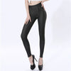 New Hot Large Size 5XL Women Elasticity Leggings High Waist Imitation Jeans Female Sexy Pant Black and Blue Plus Denim Leggings