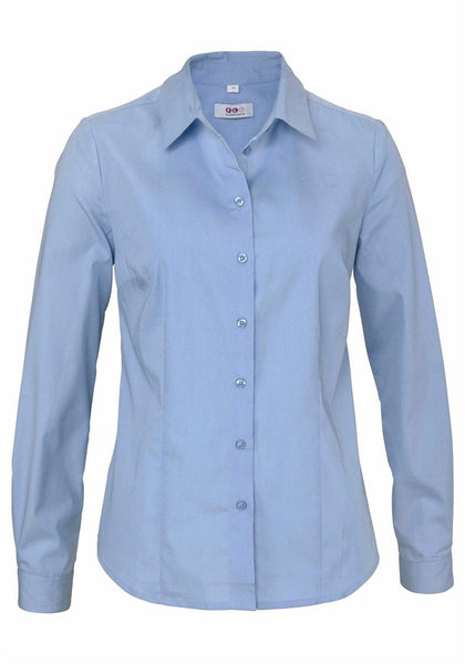 New Long Sleeve Shirt Women 2022 Solid Pink Black White Womens Tops And Blouses Chemise Femme Work Office Slim Fit Shirt