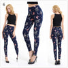 New Musical Note Printing Women Sexy Leggings High Waist Female Fitness Elasticity Pant Leggins Casual Clothing For Women