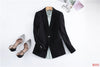 Office Ladies Skirt Suits for Women Business Suits Work Wear Black Blazer and Jacket Sets (Belt Not Included)