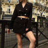 Office Suits for Women Spring Autumn Suit Jacket and Skirt Pink Blazer Suit Skirt and Elegant Jacket Korean Streetwear 2022