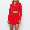 Office Suits for Women Spring Autumn Suit Jacket and Skirt Pink Blazer Suit Skirt and Elegant Jacket Korean Streetwear 2022
