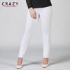 New Plus Size Fat 40-100kg Women Summer Skinny Denim Jeans For Female Black White Skinny Jeans Stretch Pencil Pants C919