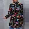 Printed Casual Blazer Woman Jacket Colorful Blazer Jacket for Women Female Blazer Coats Suit Blazer Women's Blazer Tailoring