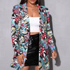 Printed Casual Blazer Woman Jacket Colorful Blazer Jacket for Women Female Blazer Coats Suit Blazer Women's Blazer Tailoring