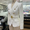 Products Spring Summer  Waist Popular Net Celebrity Versatile Suit Ladies Tops Short Jackets Blazers