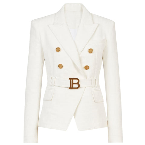 Products Spring Summer  Waist Popular Net Celebrity Versatile Suit Ladies Tops Short Jackets Blazers