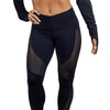 New Quick-drying Gothic Leggings Fashion Ankle-Length Breathable Fitness Legging Mesh Stretchy Workout leggins Ninth Pants