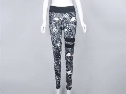 New Sexy Print Fitness Leggings Women High Waist Legging Workout Pants Fitness Clothing For Female Quick Dry Sporter Leggings