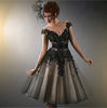 Sexy Women Lace Black Formal Evening Ball Prom Party Dress