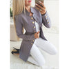 Slim Fit Female Casual Blazer Long Sleeves Fall Coats Europe and America Women's Single-breasted Blazer Jacket W1916