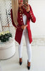 Slim Fit Female Casual Blazer Long Sleeves Fall Coats Europe and America Women's Single-breasted Blazer Jacket W1916