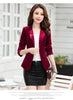 New Slim Women's Suit Jacket Spring One Button Womens Suit Jackets And Blazers Notched Collar Long Sleeve Female Blazer Jackets