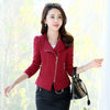 Spring Autumn Blazer Female Outerwear Korean Slimming Short Jacket Lady Plus size Slim Suit Women All-match Blouse