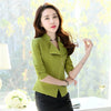 Spring Autumn Blazer Female Outerwear Korean Slimming Short Jacket Lady Plus size Slim Suit Women All-match Blouse