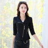 Spring Autumn Blazer Female Outerwear Korean Slimming Short Jacket Lady Plus size Slim Suit Women All-match Blouse