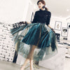 Spring Autumn Women's Skirts Suits Sequins Shiny Tassels Blouses Tops And Irregular Ruffles Graceful Skirt Suits Set NS218