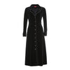 Spring Autumn X-Long Blazers Women Long Sleeve Maxi Dress Tops Female Slim Vintage Velvet Blazers Windbreaker Coat