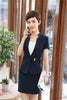 Style Ladies Skirt Suits for Women Business Suits Summer Black Blazer and Jacket Sets Office Uniform Designs