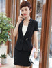 Style Ladies Skirt Suits for Women Business Suits Summer Black Blazer and Jacket Sets Office Uniform Designs