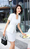 Style Summer Ladies Black Blazer Women Business Suits with Skirt and Jacket Set Work Wear Office Uniform Designs